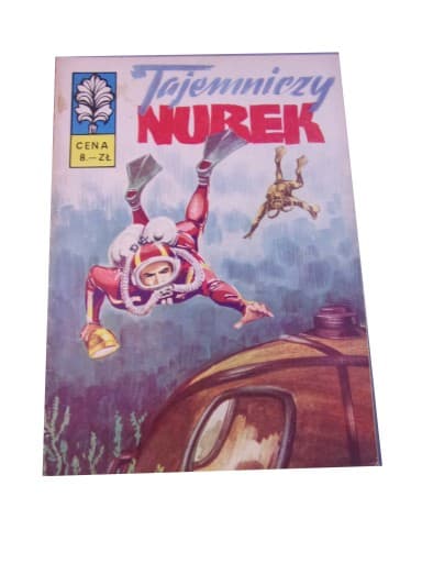 Kapitan Żbik Tajemniczy Nurek wyd. I 1973 r.