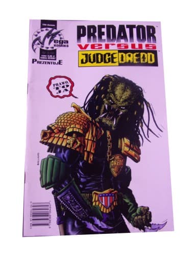 MEGA KOMIKS 3/00 PREDATOR VERSUS JUDGE DREDD TM-Semic