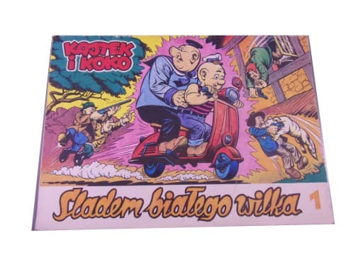 KAJTEK i KOKO ŚLADEM BIAŁEGO WILKA 1 wyd. I 1989 r.