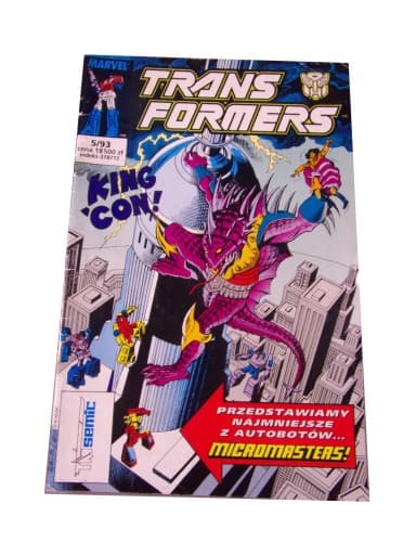 Transformers 5/93 TM-Semic