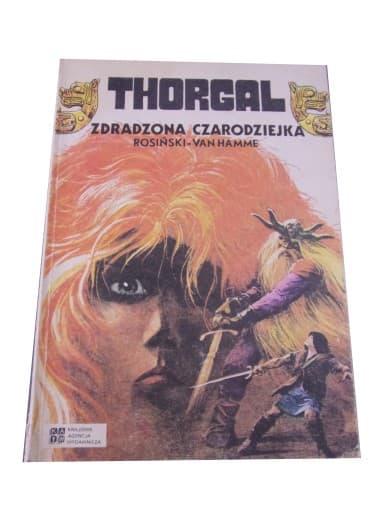 THORGAL 1. ZDRADZONA CZARODZIEJKA wydanie I 1988 r. K.A.W.