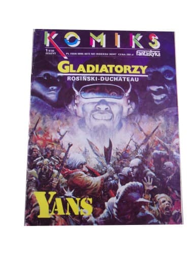 KOMIKS FANTASTYKA 1/89 YANS GLADIATORZY
