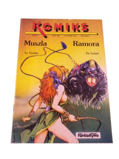 KOMIKS FANTASTYKA 1/1990 MUSZLA RAMORA