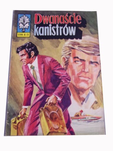 Kapitan Żbik Dwanaście Kanistrów wyd. I 1974 r.
