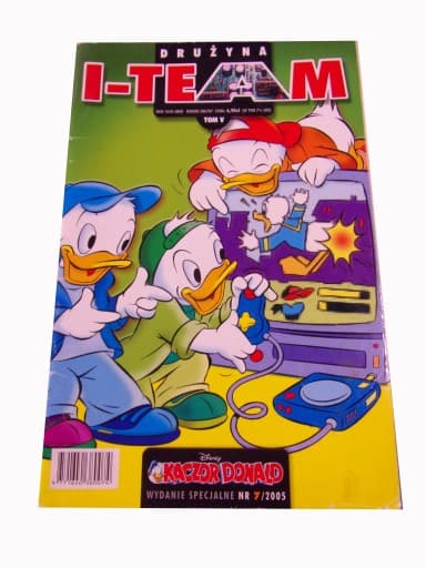 Kaczor Donald Drużyna I-Team tom V 7/2005
