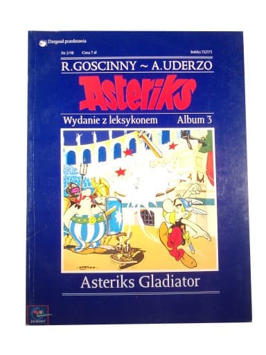Asteriks Gladiator 98 r. wyd. z leksykonem