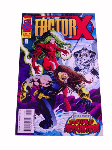 X-MEN DELUXE FACTOR X 1995 r. wyd. anglojęzyczne