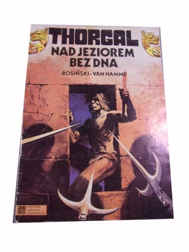 THORGAL 3. NAD JEZIOREM BEZ DNA wyd. I 1990 r. K.A.W.