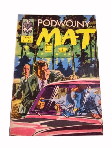 KAPITAN ŻBIK PODWÓJNY MAT wydanie I 1970 r.