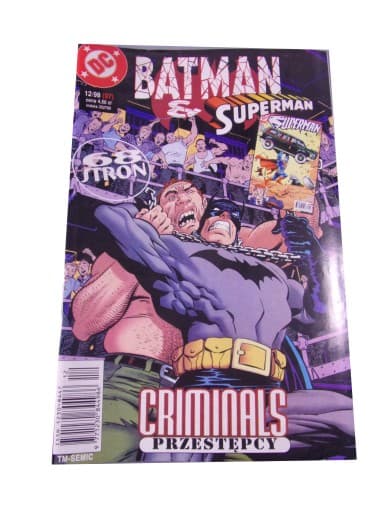BATMAN & SUPERMAN 12/98 TM-Semic