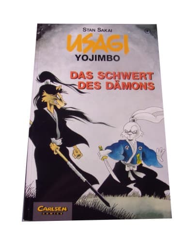 USAGI YOJIMBO DAS SCHWERT DES DAMONS 1997 r. wyd. niemieckojęzyczne