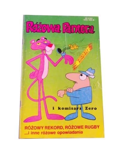 RÓŻOWA PANTERA i KOMISARZ ZERO 3/1991 TM-Semic