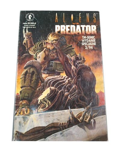 ALIENS vs. PREDATOR wydanie specjalne 3/94 TM-Semic