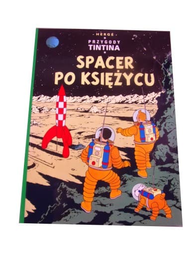 PRZYGODY TINTINA SPACER PO KSIĘŻYCU 2015 r.