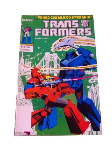 TRANSFORMERS 5/1992 TM-Semic