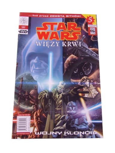 STAR WARS WIĘZY KRWI WOJNY KLONÓW 2005 r. MANDRAGORA
