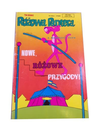 RÓŻOWA PANTERA i KOMISARZ ZERO 3/1992 TM-Semic