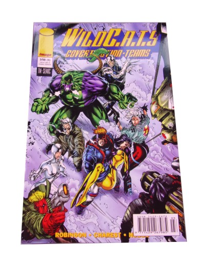 WILD C.A.T.S. 3/98 TM-Semic