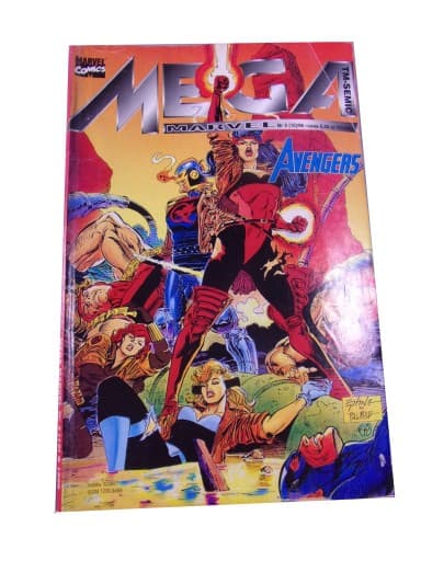 MEGA MARVEL 3/96 AVENGERS TM-Semic