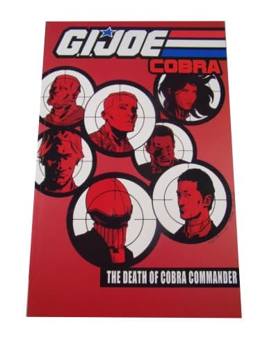G.I.JOE COBRA THE DEATH OF COBRA COMMANDER wyd. anglojęzyczne