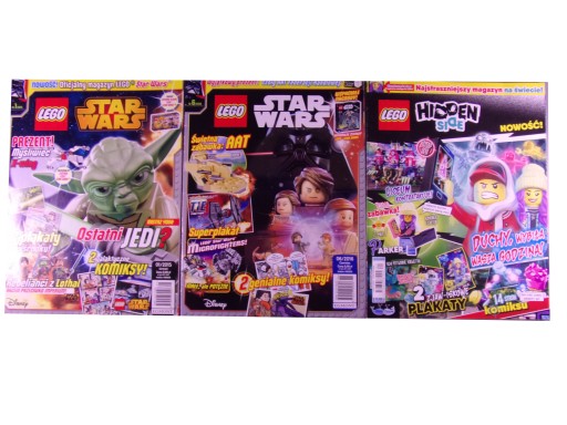 LEGO 3 zeszyty 1/2015 6/2016 1/2020