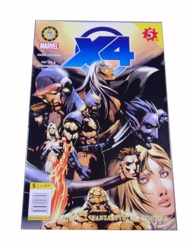 X-MANI i FANTASTYCZNA CZWÓRKA X4 #5 2005 r. MANDRAGORA