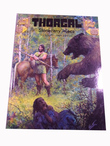 THORGAL 18. SŁONECZNY MIECZ 2008 r. twarda okładka