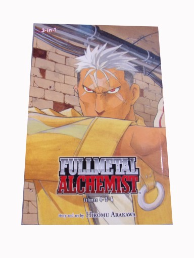 FULLMETAL ALCHEMIST tomy 4,5,6 wydanie anglojęzyczne 2016 r.