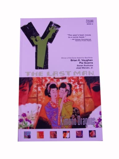 OSTATNI Z MĘŻCZYZN - THE LAST MAN 8. KIMONO DRAGONS 2006 r. wyd. anglojęz.