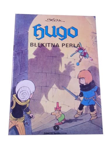 HUGO 5. BŁĘKITNA PERŁA wyd. I 1990 r. ORBITA
