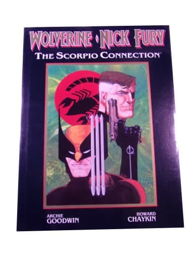WOLVERINE NICK FURY THE SCORPIO CONNECTION 1989 r.(?) wyd. anglojęzyczne