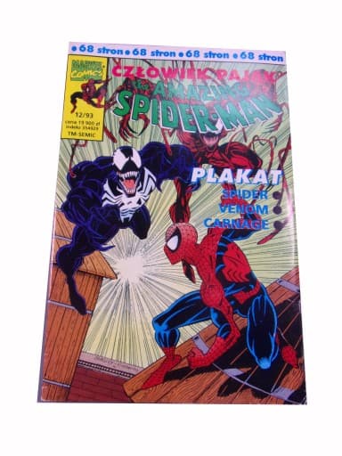 SPIDER-MAN 12/93 z plakatem TM-Semic