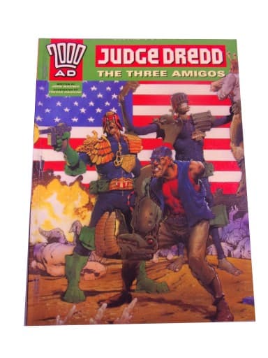 2000 AD BOOKS JUDGE DREDD THE THREE AMIGOS 1996 r. wyd. anglojęzyczne
