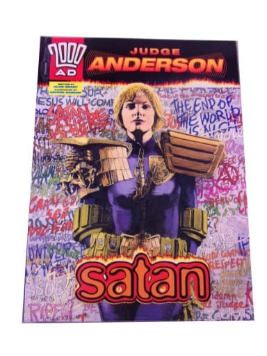 2000 AD BOOKS JUDGE ANDERSON SATAN 1996 r. wyd. anglojęzyczne