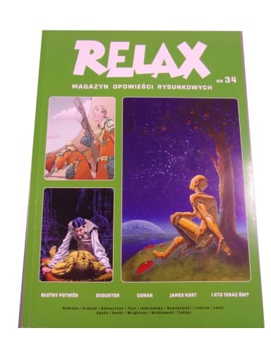 MAGAZYN OPOWIEŚCI RYSUNKOWYCH RELAX nr 34