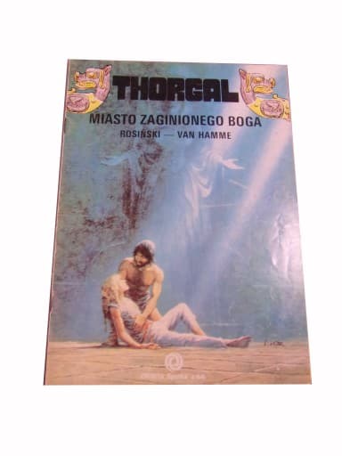 THORGAL 12. MIASTO ZAGINIONEGO BOGA wyd. I 1990 r. ORBITA