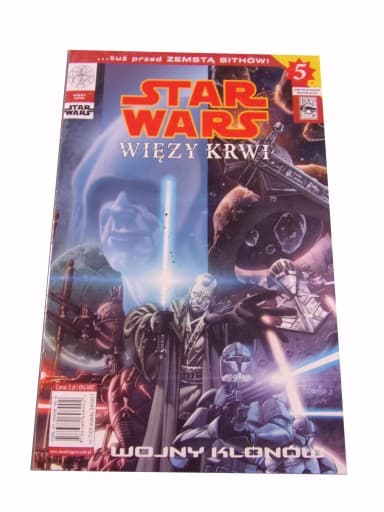 STAR WARS WIĘZY KRWI WOJNY KLONÓW 2005 r. MANDRAGORA