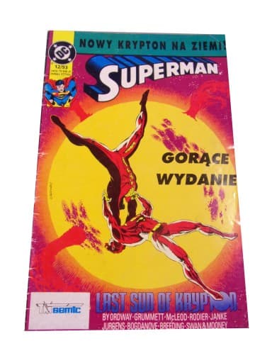 SUPERMAN 12/93 TM-Semic