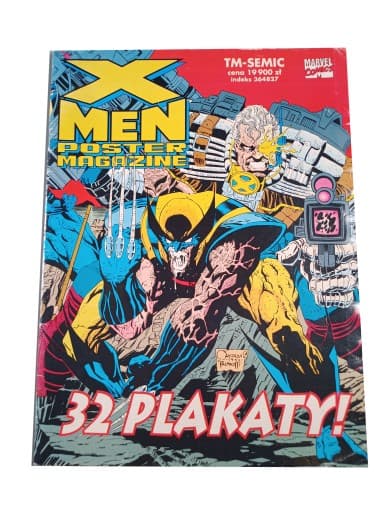 X-MEN POSTER MAGAZINE 32 PLAKATY! TM-Semic