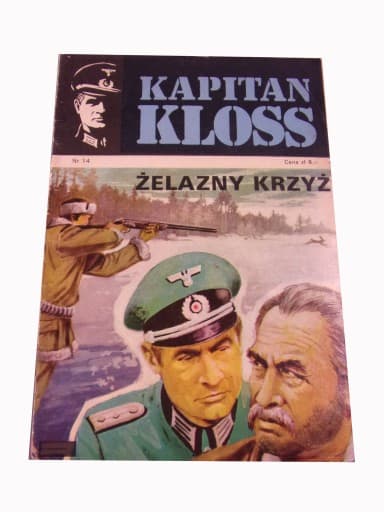KAPITAN KLOSS 14. ŻELAZNY KRZYŻ wydanie I 1973 r.
