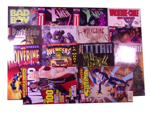 X-MEN, WOLVERINE i inne, zestaw 14 komiksów, wyd. anglojęzyczne 1/5