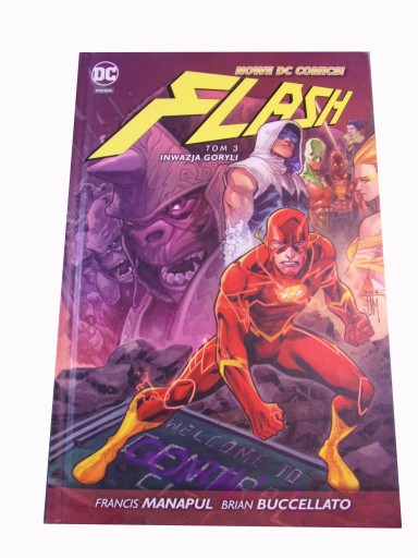 FLASH 3. INWAZJA GORYLI wyd. I 2016 r.