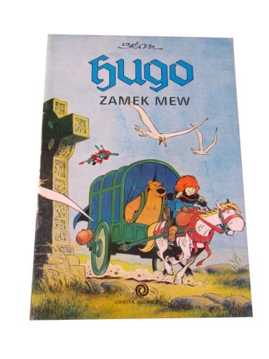 HUGO 4. ZAMEK MEW wyd. I 1990 r. ORBITA