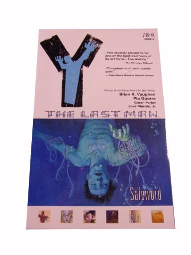 OSTATNI Z MĘŻCZYZN - THE LAST MAN 4. SAFEWORD 2004 r. wyd. anglojęzyczne