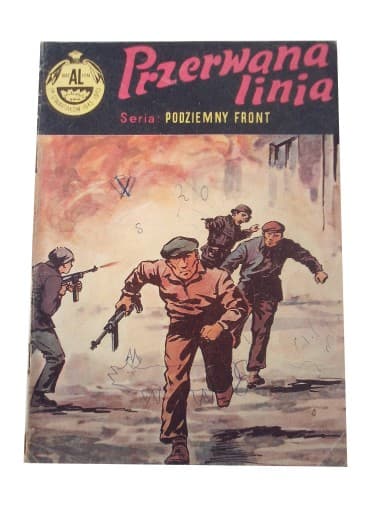 PODZIEMNY FRONT - PRZERWANA LINIA 1970 r. wyd. I
