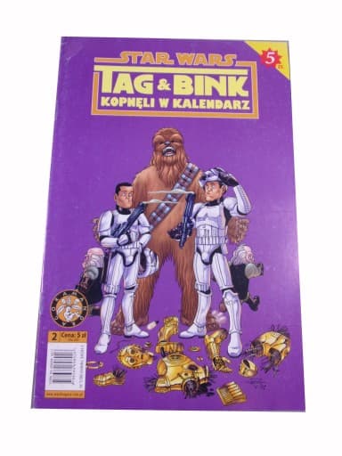 STAR WARS TAG & BINK KOPNĘLI W KALENDARZ 2 2006 r. MANDRAGORA