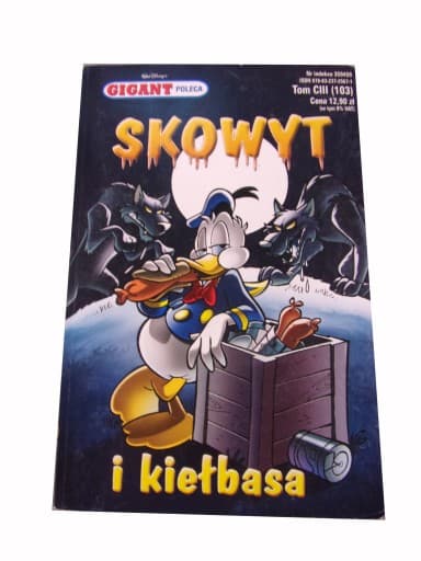 GIGANT POLECA 103. SKOWYT i KIEŁBASA egzemplarz z błędem drukarskim