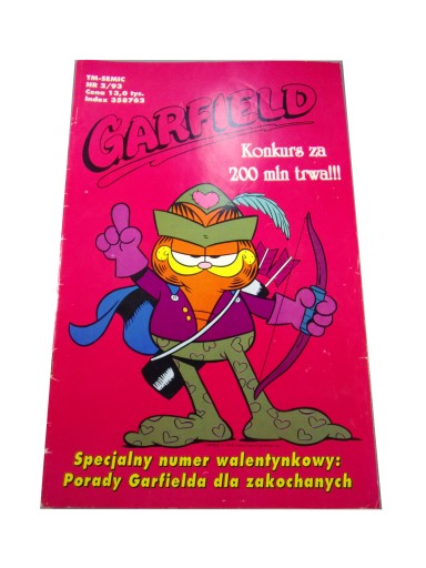 GARFIELD 2/93 TM-Semic