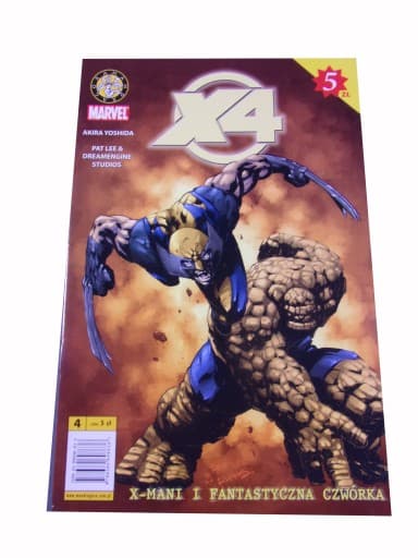 X-MANI i FANTASTYCZNA CZWÓRKA X4 #4 2005 r. MANDRAGORA