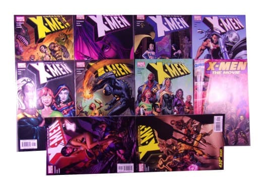 X-MEN zestaw 10 komiksów, wyd. anglojęzyczne 4/5